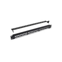 Панель 19 panel without connectors with 24P 1U channel N2024 Панель 19 panel without connectors with 24P 1U channel N2024