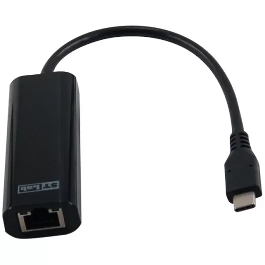 Сетевой адаптер St-Lab USB-C 4-Speed LAN Adapter ST-U-1921 Цвет:чёрный