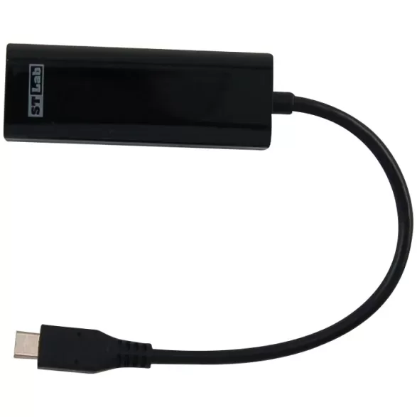 Сетевой адаптер St-Lab USB-C 4-Speed LAN Adapter ST-U-1921 Цвет:чёрный