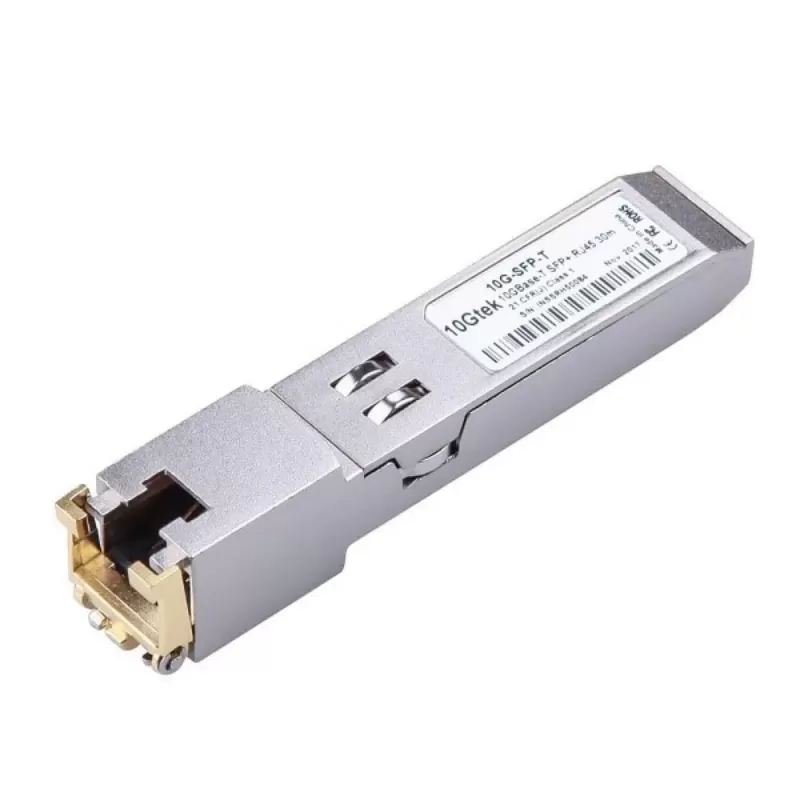 SFP-модуль 10Gtek Purple BlueSFP+ 10GBase-T (CAT 6a/7) 30M Copper ASF-10G-T SFP-модуль 10Gtek Purple BlueSFP+ 10GBase-T (CAT 6a/7) 30M Copper ASF-10G-T