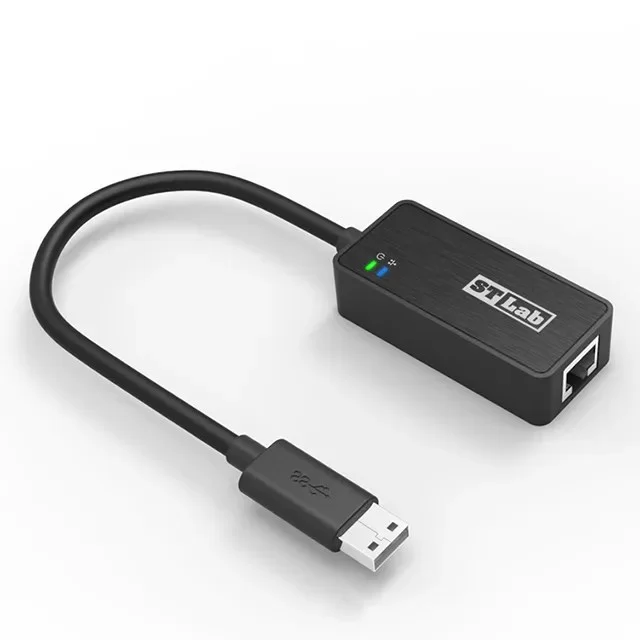 מתאם רשת St-Lab USB 3.0 Gigabit Ethernet Adapter ST-U-790 מתאם רשת St-Lab USB 3.0 Gigabit Ethernet Adapter ST-U-790