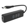 Network Adapter Gold Touch USB3.0 to LAN Gigabit Adapter SU-USB3-LAN-3HUB