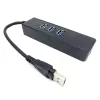 Network Adapter Gold Touch USB3.0 to LAN Gigabit Adapter SU-USB3-LAN-3HUB