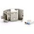 Connector Excel Cat6A FTP Toolless 34.3mm 24 ' 100-179-24 Color:silver