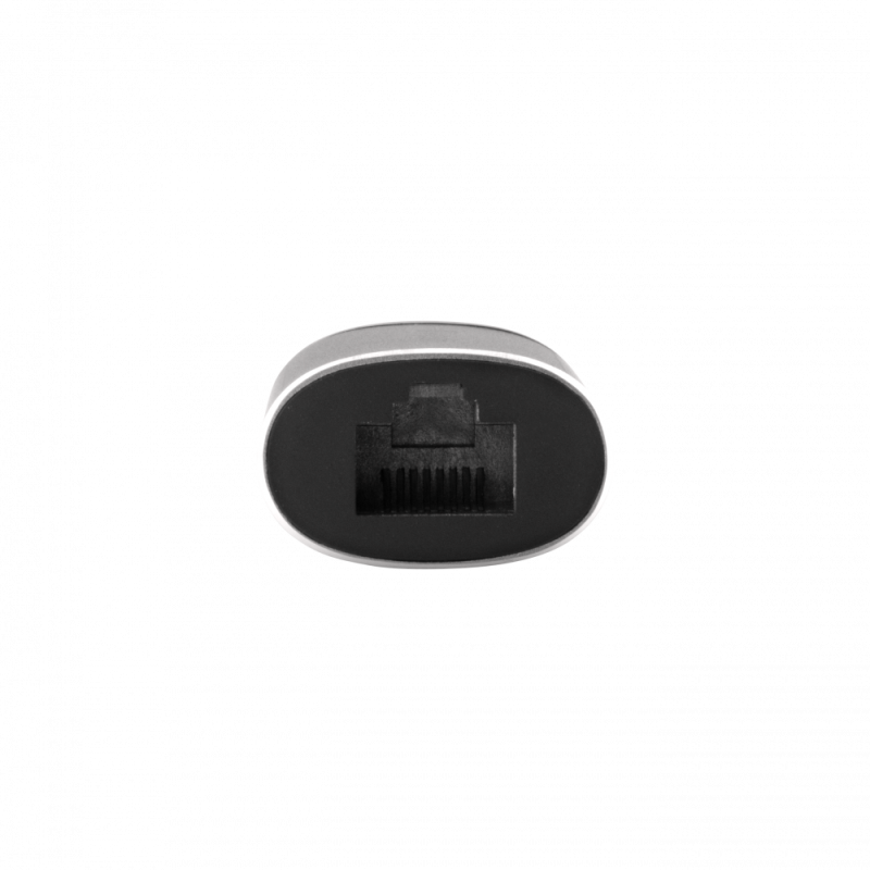 מתאם רשת Verbatim USB-C to Gigabit Ethernet Adapter 49146 צבע כסוף