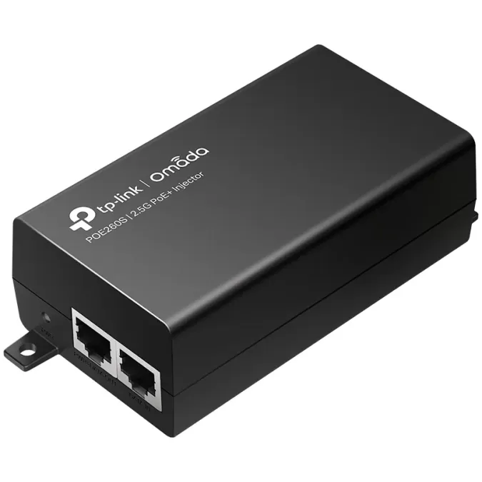 מזרק PoE Omada POE260S 2.5G 30W POE260S צבע שחור