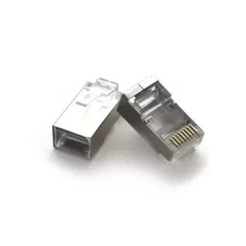 Network Cable head Luggar CAT6 STP Male Connector EZ Plug HP-CAT6-MC-EZ Network Cable head Luggar CAT6 STP Male Connector EZ Plug HP-CAT6-MC-EZ