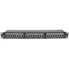 Panel 24 connectors RJ-45 CAT 6 N3246 Color:black Panel 24 connectors RJ-45 CAT 6 N3246 Color:black