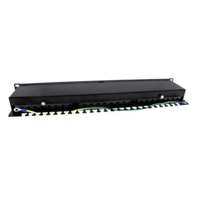 Панель 24 connectors RJ-45 CAT 6 N3246 Цвет:черный Панель 24 connectors RJ-45 CAT 6 N3246 Цвет:черный