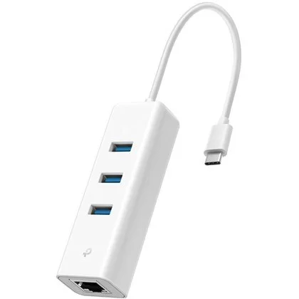 מתאם רשת TP-Link UE330C USB-C to Gigabit Ethernet Adapter TL-UE330C