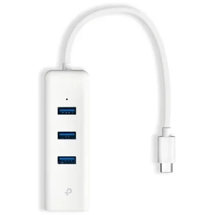 מתאם רשת TP-Link UE330C USB-C to Gigabit Ethernet Adapter TL-UE330C