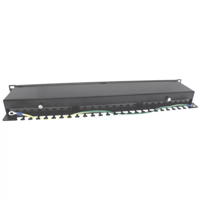 Панель Luggar Patch Panel CAT6 24 Ports STP HP-PP6-24 Панель Luggar Patch Panel CAT6 24 Ports STP HP-PP6-24