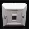 Plastic Box Plastic box RJ-45 Plastic box Cat5 N1080 Color:white