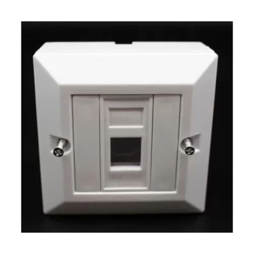 Plastic Box Plastic box RJ-45 Plastic box Cat5 N1080 Color:white