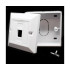 קופסת פלסטיק Plastic box RJ-45 Plastic box Cat5 N1080 צבע לבן