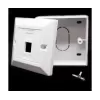 Plastic Box Plastic box RJ-45 Plastic box Cat5 N1080 Color:white