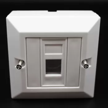 пластиковая коробка Plastic box RJ-45 Plastic box Cat5 N1080 Цвет:белый
