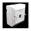 Plastic Box Plastic box RJ-45 Plastic box Cat5 N1080 Color:white
