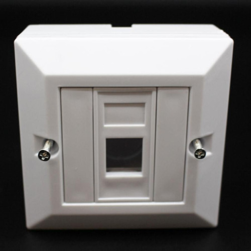 Plastic Box Plastic box RJ-45 Plastic box Cat5 N1080 Color:white