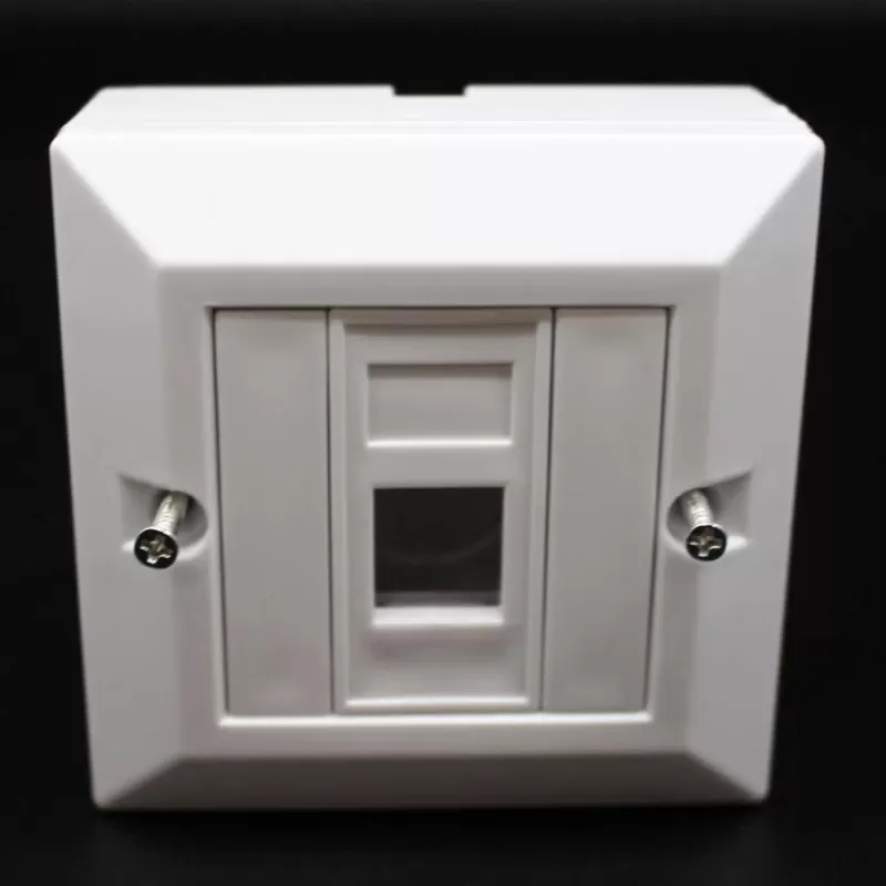 Plastic Box Plastic box RJ-45 Plastic box Cat5 N1080 Color:white