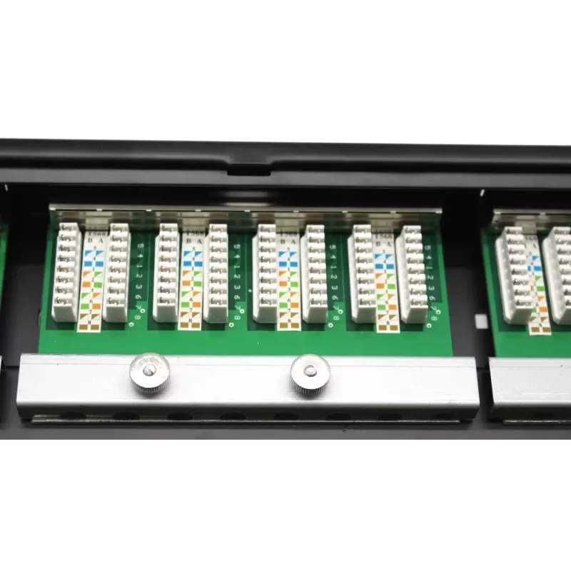 Панель Luggar Patch Panel CAT5e 24 Ports STP HP-PP5E-24 Панель Luggar Patch Panel CAT5e 24 Ports STP HP-PP5E-24