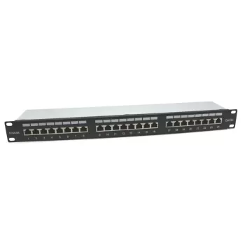 Panel Luggar Patch Panel CAT5e 24 Ports STP HP-PP5E-24 Panel Luggar Patch Panel CAT5e 24 Ports STP HP-PP5E-24