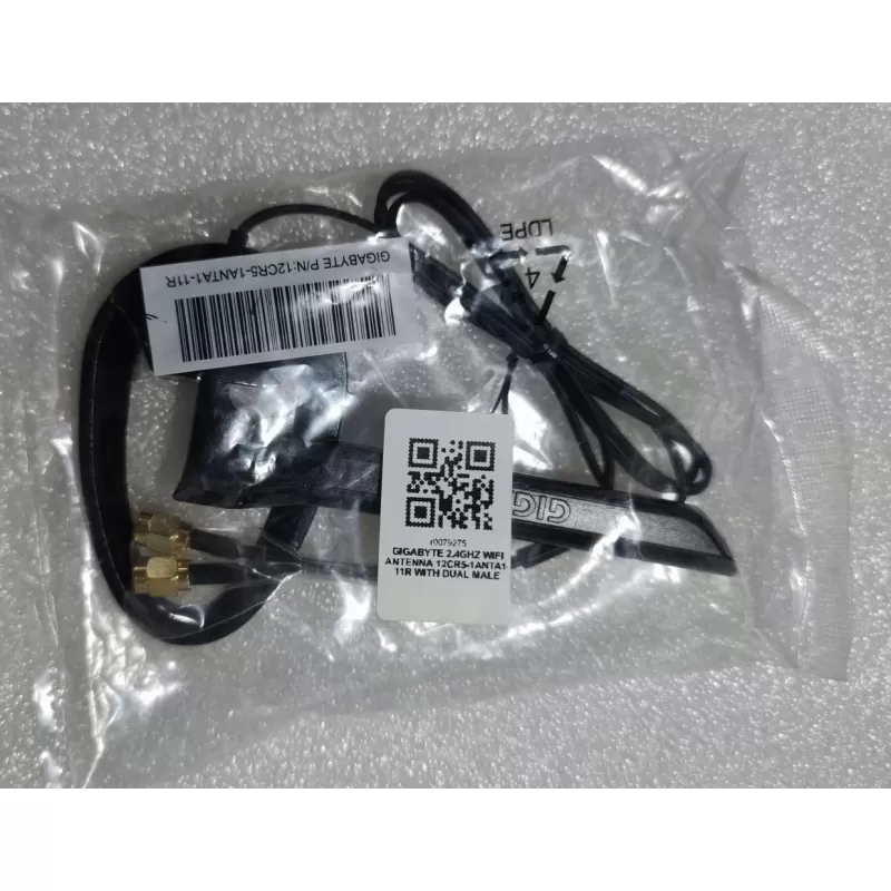 Antenna Gigabyte 2.4GHZ WIFI ANTENNA 12CR5-1ANTA1-11R OEM Color:black