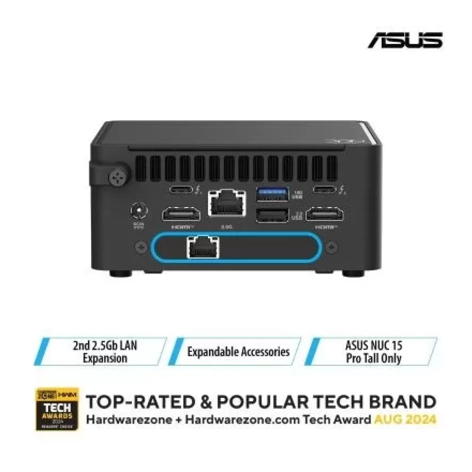 Adapter Asus NUC 15 Pro Tall - 2nd 2.5GbE LAN Expansion 90MA0000-P00950