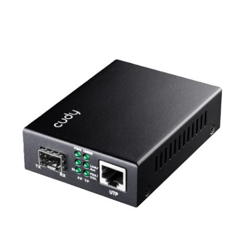 Optical network adapter CUDY Gigabit Media Converter MC220 Cudy MC220