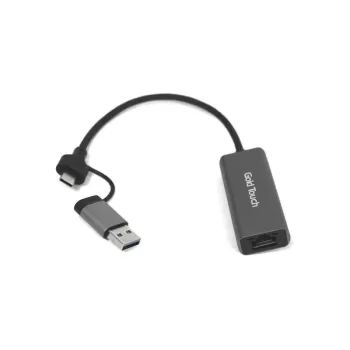 Сетевой адаптер Gold Touch USB A + C to LAN Ethernet Adapter SU-USB3-LANG-AC