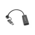 מתאם רשת Gold Touch USB A + C to LAN Ethernet Adapter SU-USB3-LANG-AC