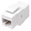 Network cable connector Luggar CAT6 RJ45 MUFA HP-CAT6-MF Color:white Network cable connector Luggar CAT6 RJ45 MUFA HP-CAT6-MF Color:white