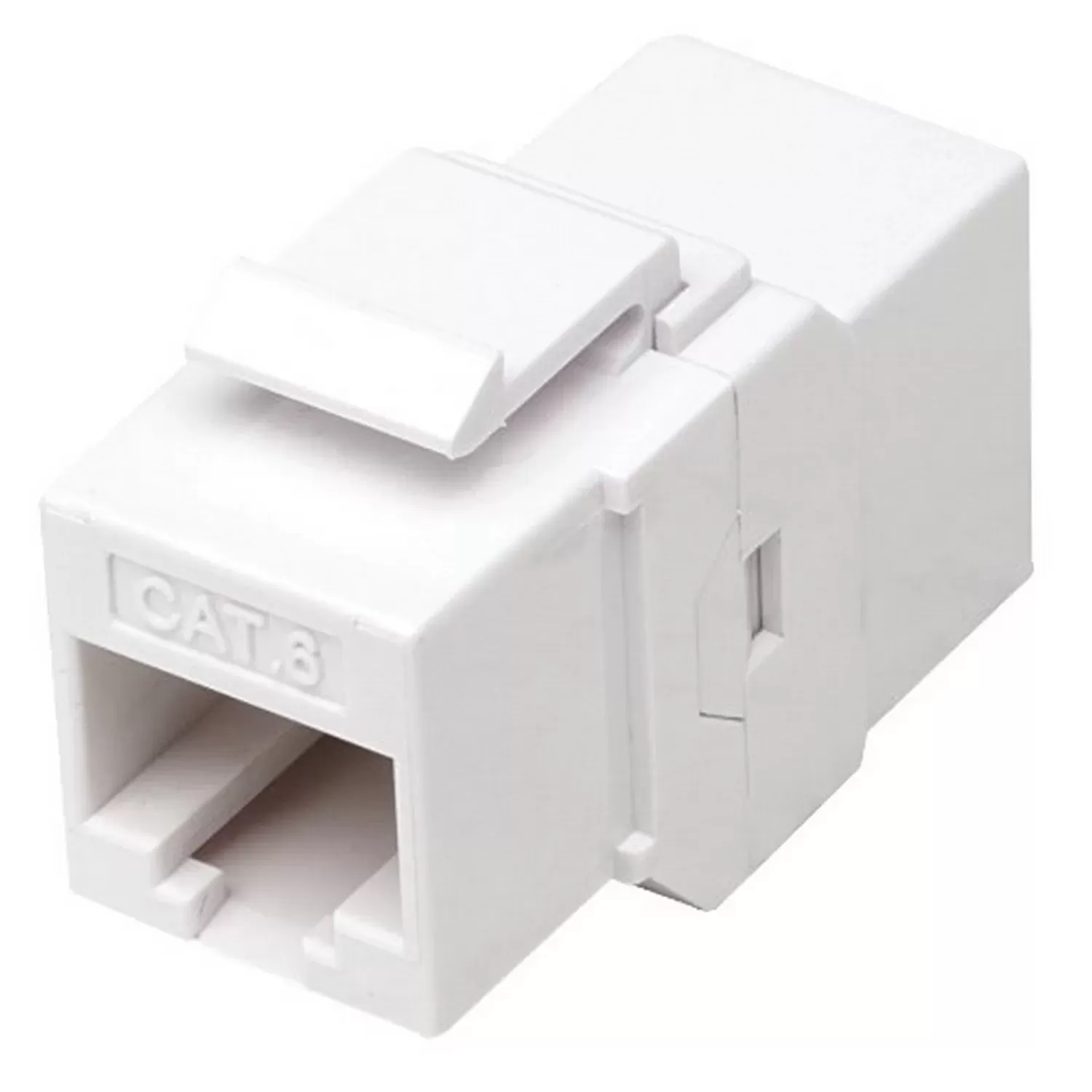 Network cable connector Luggar CAT6 RJ45 MUFA HP-CAT6-MF Color:white