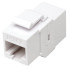 מחבר כבלי רשת Luggar CAT6 RJ45 MUFA HP-CAT6-MF צבע לבן.. מחבר כבלי רשת Luggar CAT6 RJ45 MUFA HP-CAT6-MF צבע לבן..
