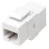 מחבר כבלי רשת Luggar CAT6 RJ45 MUFA HP-CAT6-MF צבע לבן