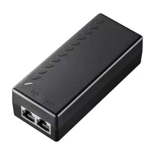 Шприц CUDY 30W Gigabit PoE Injector Adapter up to 100 Meters POE200 Цвет:чёрный