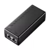 Шприц CUDY 30W Gigabit PoE Injector Adapter up to 100 Meters POE200 Цвет:чёрный