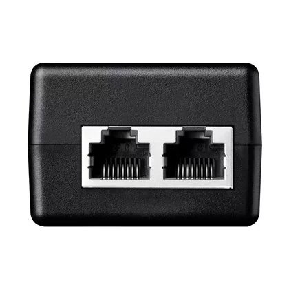 Шприц CUDY 30W Gigabit PoE Injector Adapter up to 100 Meters POE200 Цвет:чёрный