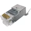 Shielded male plug for network cables Shielded male plug for FTP male Connector RJ-45 Cat 7 network cables N2095