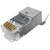 Shielded male plug for network cables Shielded male plug for FTP male Connector RJ-45 Cat 7 network cables N2095