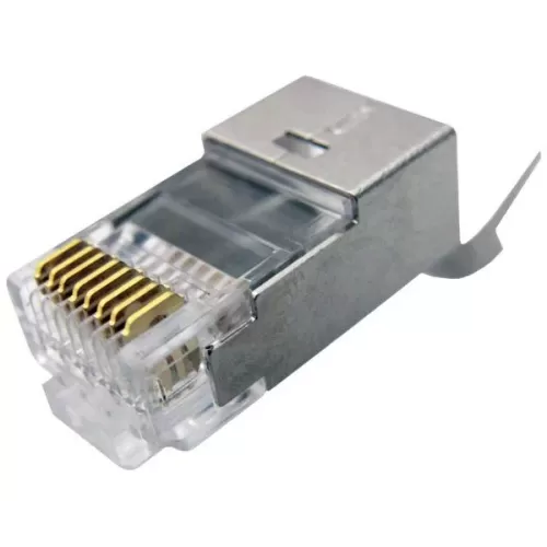 Shielded male plug for network cables Shielded male plug for FTP male Connector RJ-45 Cat 7 network cables N2095
