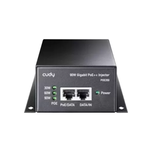 מזרק חשמל CUDY POE350 90W PoE Injector POE350 מזרק חשמל CUDY POE350 90W PoE Injector POE350