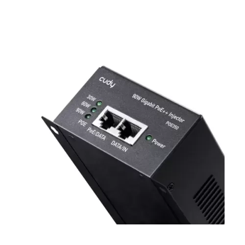 מזרק חשמל CUDY POE350 90W PoE Injector POE350 מזרק חשמל CUDY POE350 90W PoE Injector POE350