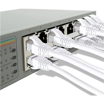 כבל רשת RJ45 STP 2m כבל רשת RJ45 STP 2m