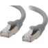 כבל רשת מגשר מסוכך CAT5e באורך 10 מטר אפור FTP-0007/10