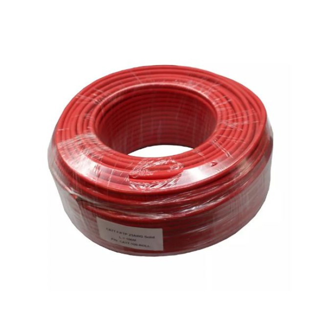 Сетевой кабель без разъёмов CAT7 Roll Cable красный CAT7-100-ROLL 100m