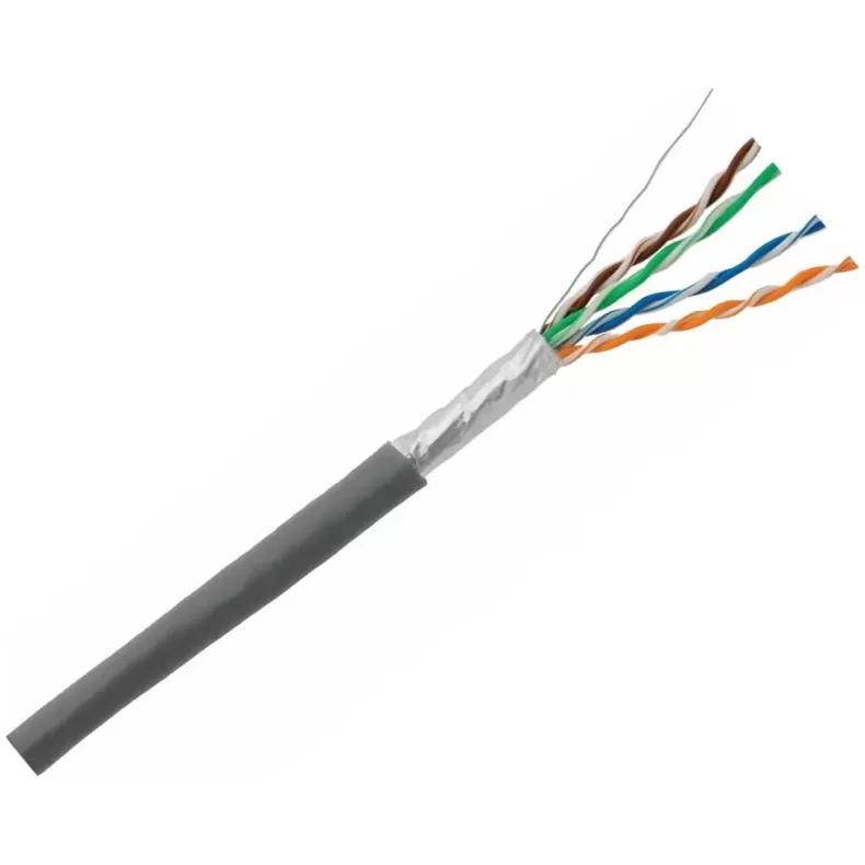 כבל רשת Luggar CAT6 Solid FTP Cable 100m CAT6-100-ROLL-HQ