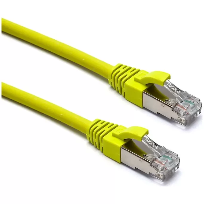 Network Cable Excel Cat6A F/FTP LSOH 3m yellow 100-168