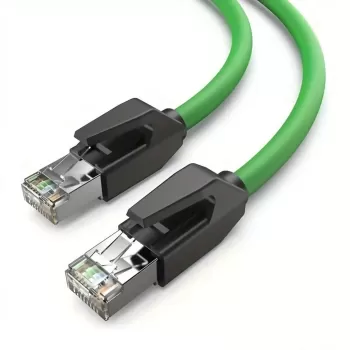 Сетевой Кабель Vention CAT6a SFTP Industrial Flexible Patch 0.2M green IBPGAH