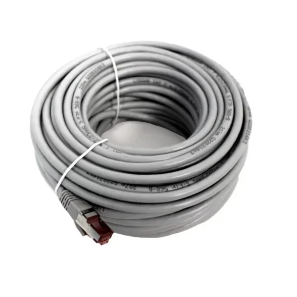 Network Cable Luggar CAT7 S/FTP Patch Cable 30m gray CAT7-30-GRY Network Cable Luggar CAT7 S/FTP Patch Cable 30m gray CAT7-30-GRY
